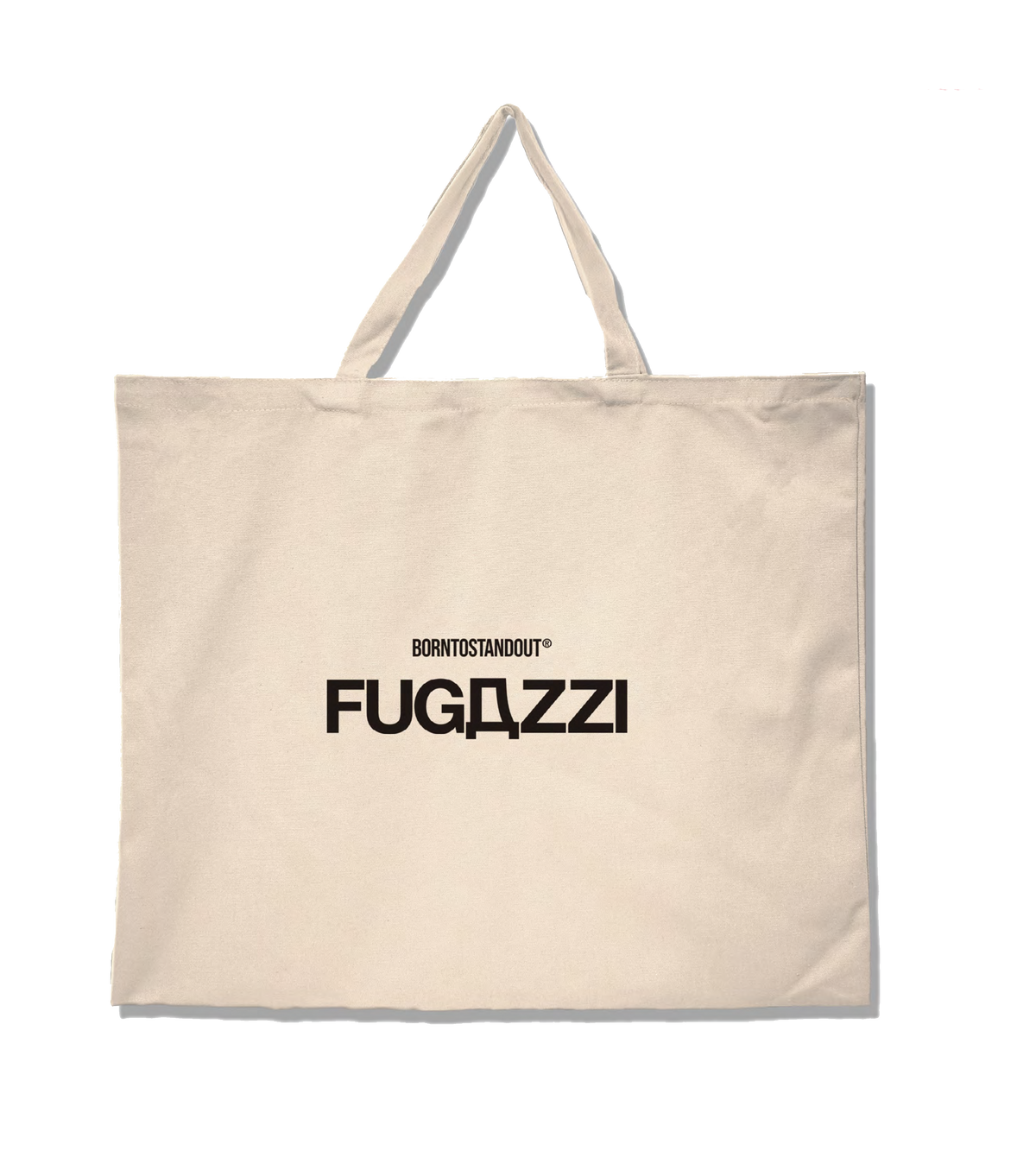 BORNTOSTANDOUT® - Beige Tote Bag